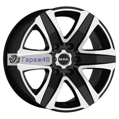 MAK Stone 4x4 R17 / 8J PCD 6x139.7 ET 40 ЦО 93.1 Литые Черное зеркало